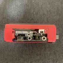 AIWA アイワ カセットボーイ ステレオカセットプレーヤー HS-P2 メタルCassetteBoy red 赤_画像5