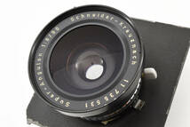 【良品】Schneider-Kreuznach Super-Angulon 90mm f/8 Large Format Lens 大判中判レンズ 8175_画像10
