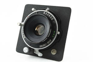 【並品】Tokyo Kogaku Professional Topcor 75mm F/5.6 Lens Seiko SLV Shutter 大判中判レンズ 1853
