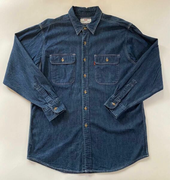 Levi’s90s 日本製ダブルポケットデニムシャツXL