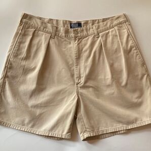 POLO by RalphLauren 米国製 2プリーツ チノショーツ XL