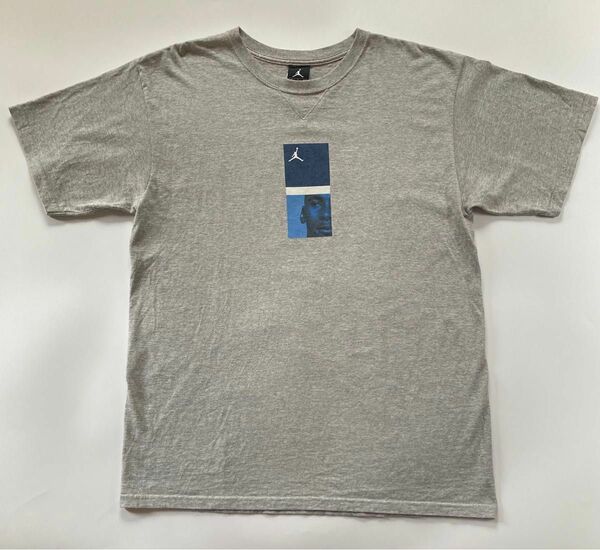 JORDAN 米国製 プリントTシャツ XL ヘザーグレー