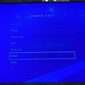 【U10919】SONY PS4 PlayStation4 1TB CUH-1200B B01 コントローラー青 本体 付属品有 中古 フル初期化済/簡易清掃済の画像10