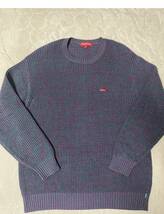 Supreme Melange Rib Knit Sweater Teal セーター　シュプリーム　スモールボックス　正規品_画像1
