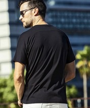 ウノピゥウノウグァーレトレ ブラック XXLサイズ 1piu1uguale3 RELAX 半袖 Ｔシャツ ust-24001 20代 30代 40代 メンズ カジュアル プレゼン_画像3