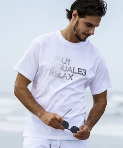 ウノピゥウノウグァーレトレ ホワイト Mサイズ 1piu1uguale3 RELAX 半袖 Ｔシャツ ust-24001 20代 30代 40代 メンズ カジュアル プレゼント