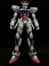 MGストライクガンダム/ライトニングストライカー/エールストライカーパック完成品 _画像1