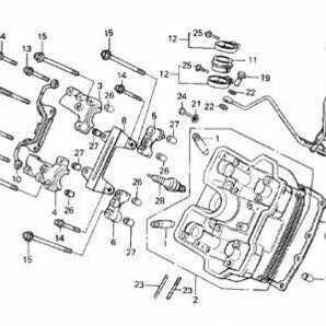 MC08 純正 キャブレターガスケット 2set VT250F パッキン セット VT250Z インテグラ VT250 INTEGRA 新品 キャブ gk Oリング .ke8x2の画像3