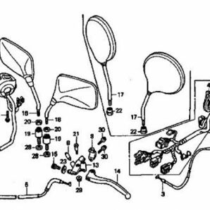 MC31 前期 純正 サーモスタット 2点 CB250F ホーネット MC08 VT250F サーモ MC15 VTZ サーモラバ― MC23 ジェイド MC33 VTR .ke8/ke8の画像5