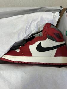 AIR JORDAN 1 HIGH OG "LOST ＆ FOUND CHICAGO" DZ5485-612 （バーシティレッド/ブラック/セイル/モスリン）