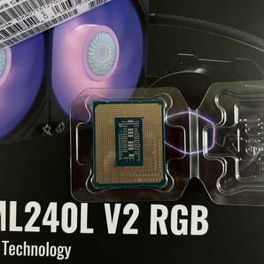 【1円】動作確認済みおまけ付き インテル Intel Core i7 12700K BOX LGA1700 おまけ MASTERLIQUID ML240L V2 RGB簡易水冷 の画像5