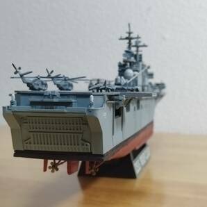 完成品 1/700 ★ 強襲揚陸艦 USS エセックス (USS LHD-2 ESSEX) ★ アメリカ海軍 ワスプ級強襲揚陸艦 5番艦 救援活動「トモダチ作戦」参加の画像9