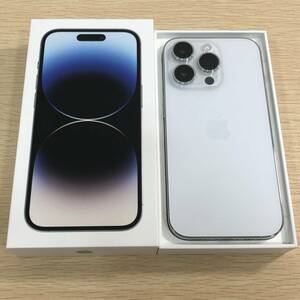 iPhone 14 Pro 512GB シルバー MQ1V3J/A A2889 / APPLE SIMフリー 利用制限(ー) やや難あり