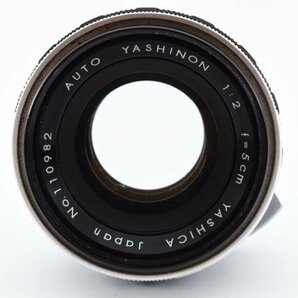 ADS3393★ 外観美品 ★ ヤシカ YASHICA AUTO YASHINON 5cm F2の画像2