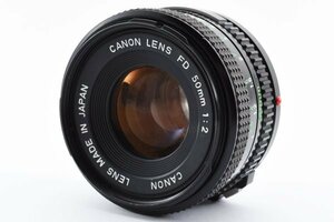 ADS3379★ 外観美品 ★ キヤノン CANON FD 50mm F2