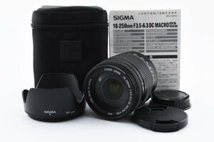 ADS3357★ 超美品 ★ シグマ SIGMA 18-250ｍｍ F3.5-6.3 DC MACRO HSM PENTAX ペンタックス