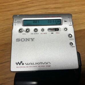a SONY◆ソニー MZ-R900 walkman MDプレーヤー MDウォークマン◆レコーダー 録音 再生確認済 シルバーの画像2