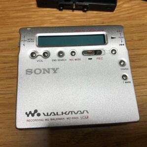 a SONY◆ソニー MZ-R900 walkman MDプレーヤー MDウォークマン◆レコーダー 録音 再生確認済 シルバーの画像10