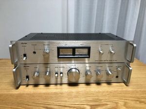 Aurex◆プリアンプ SY-330 パワーアンプ SC-330◆セット システムコンポ 音出し確認済み