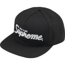 【極美品】Classic Team 5-Panel Black／黒　レイダース風キャップ 2022FW_画像1