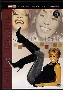 WHITNEY HOUSTION / LIVE IN CONCERT【DVD】ホイットニー・ヒューストン