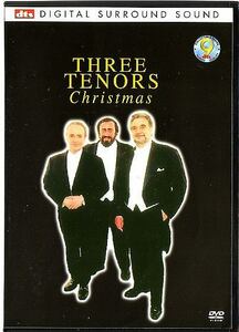 THREE TENORS / CHRISTMAS【DVD】三大テノール ルチアーノ・パヴァロッティ、プラシド・ドミンゴ、ホセ・カレーラス