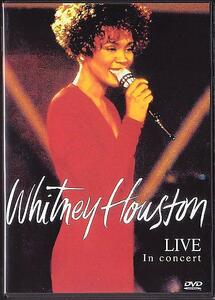 WHITNEY HOUSTON / LIVE IN CONCERT【DVD】ホイットニー・ヒューストン