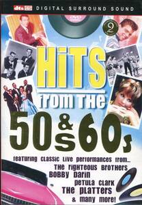 【DVD】HITS FROM THE 50s & 60s【PAL】