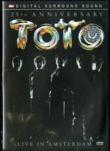 TOTO【DVD】25 TH ANIVERSARY LIVE IN AMSTERDAM【リージョンⅡ以外】ライヴ・イン・アムステルダム _画像1