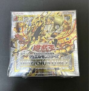 遊戯王　ディメンションフォース　初回生産限定　1box シュリンク付き　新品　未開封