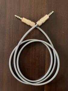 【1円スタート】Metal TRRS cable 0.8m ケーブル