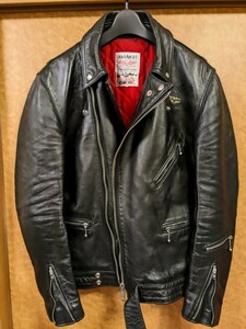 ルイスレザーズLewis Leathers441TR サイクロンタイトフィット ラットランドシープ BLACK 42（size感38〜40）