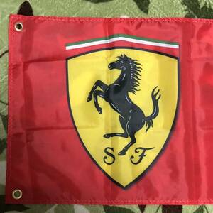 フェラーリ Ferrari フラッグ タペストリー バナー ガレージ バナーフラッグ 45cm×180cm ホットロッド 