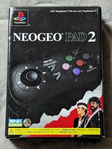 NEOGEO PAD2 PlayStation / PS one / PS2 対応コントローラー