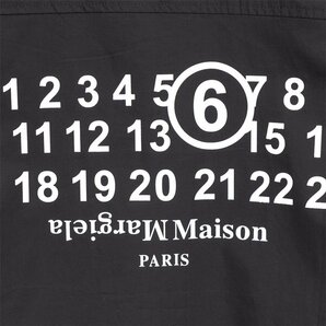 メゾンマルジェラ Maison Margiela ブラウス シャツ メンズ 胸ポケット付き 黒 おしゃれ ファッション 簡約 長袖シャツ Lサイズ oversizeの画像9