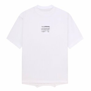 Maison Margiela / メゾンマルジェラ 半袖 ｔシャツ メンズ レディース 白 真ん中 数字ロゴ 簡約 おしゃれ 夏 t-shirt コットン トップス 4の画像1