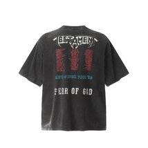 Fear of God TESTAMENT 半袖 tシャツ メンズ フィアオブゴッド ユニセックス ファッション 夏 トップス Mサイズ_画像2