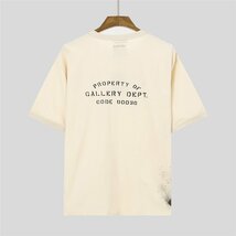GALLERY DEPT. x LANVIN | PAINT-EFFECT LOGO T-SHIRT Tシャツ 半袖 男女兼用 おしゃれ トップス 夏 Lサイズ_画像2