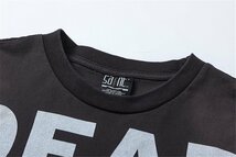 Saint Michael セントマイケル 怖い自然災害 プリント 半袖tシャツ ユニセックス ファッション トップス カットソー Lサイズ_画像3