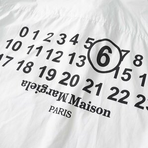 Maison Margiela メゾンマルジェラ シャツ ホワイト 長袖シャツ ブラウス メンズ レディース 男女兼用 ロゴ シャツ Mサイズの画像5