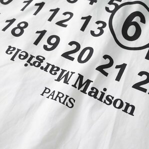 Maison Margiela メゾンマルジェラ シャツ ホワイト 長袖シャツ ブラウス メンズ レディース 男女兼用 ロゴ シャツ Mサイズの画像7