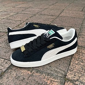 新品 PUMA SUEDE FAT LACE 黒白 US11 29cm 定価13200円 限定モデル プーマ スエード ファットレース #393167-03 クライド CLYDEの画像5