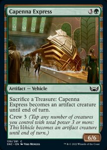 MTG ■緑/英語版■《カペナ特急/Capenna Express》 ニューカペナの街角 SNC 　