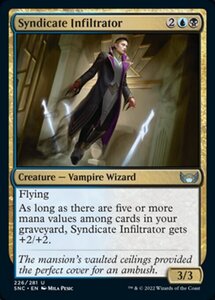 MTG ■金/英語版■《組織の潜入者/Syndicate Infiltrator》 ニューカペナの街角 SNC 　