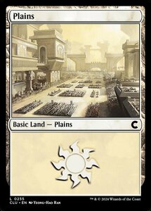 (255) MTG ■土地/英語版■ 《平地/Plains》カルロフ邸殺人事件：Clue Edition CLU 土地