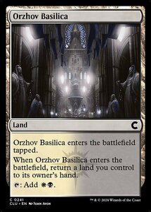 (241) MTG ■土地/英語版■ 《オルゾフの聖堂/Orzhov Basilica》カルロフ邸殺人事件：Clue Edition CLU 土地C