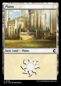 (256) MTG ■土地/英語版■ 《平地/Plains》カルロフ邸殺人事件：Clue Edition CLU 土地