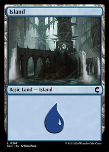 (261) MTG ■土地/英語版■ 《島/Island》カルロフ邸殺人事件：Clue Edition CLU 土地