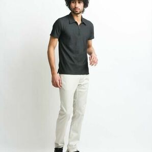 【2枚セット】MICHEL KLEIN HOMME 幾何柄ポロシャツ 48の画像8