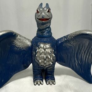 ★当時物 東宝 怪獣シリーズ ゴジラ ブルマァク 空の大怪獣 ラドン ソフビ 昭和レトロ おもちゃ 日本製 玩具 ソフビ人形の画像4